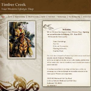Logo for the Timber Creek Gallery