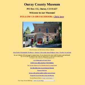 Logo for the Ouray County Historical Society & Museum