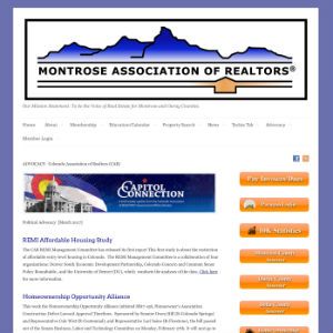 Logo for the Montrose Association of Realtors