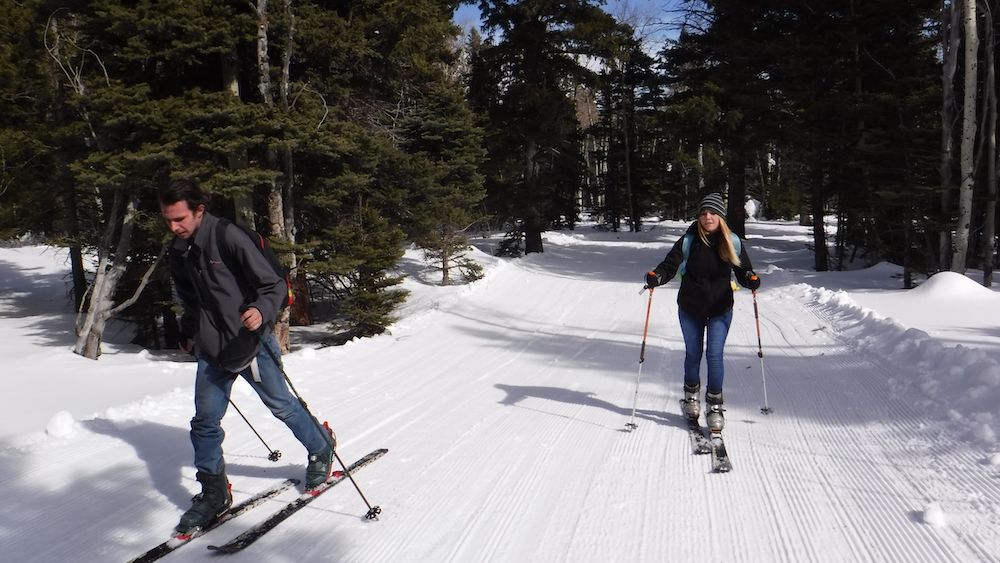 San Juan LEADs Nordic Skiing above Ridgway Colorado