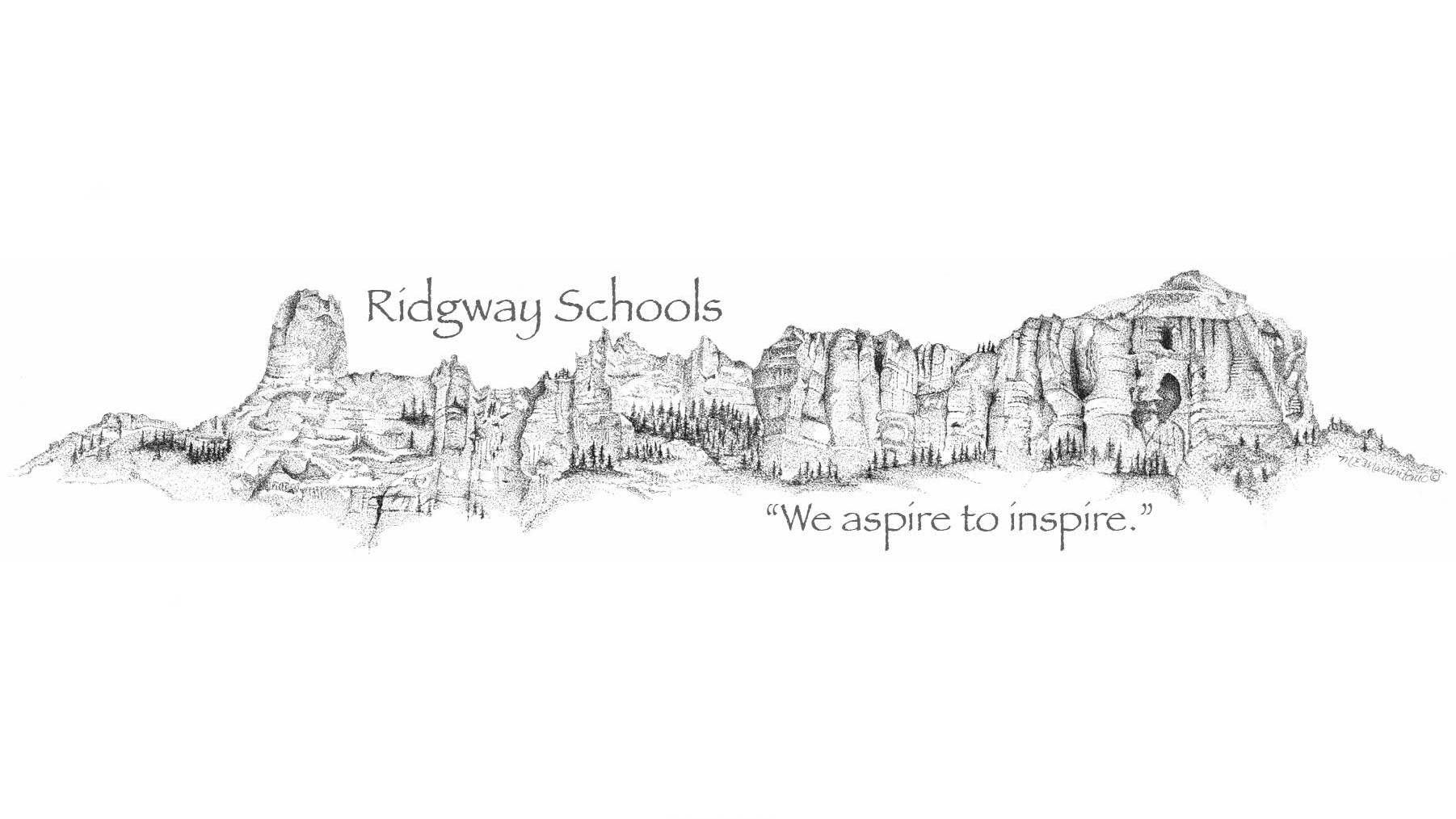 Logo for the Ridgway School District R-2